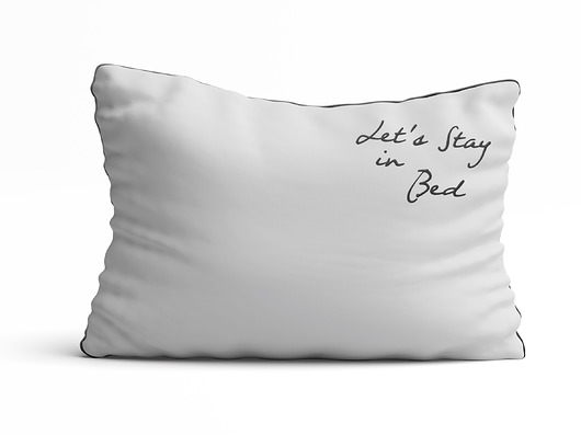 Poszewka Let's stay in bed cocon cotton