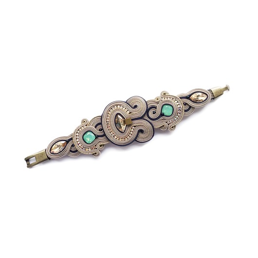 Viktoria- bransoleta soutache Mró Soutache