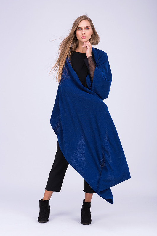 szale damskie Szal TATRY Granatowy