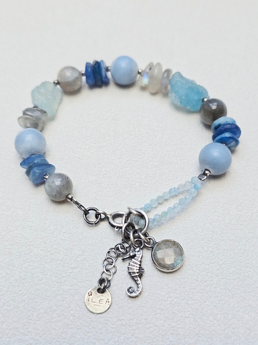 bransoletki srebrne Bransoletka Głębia Oceanu