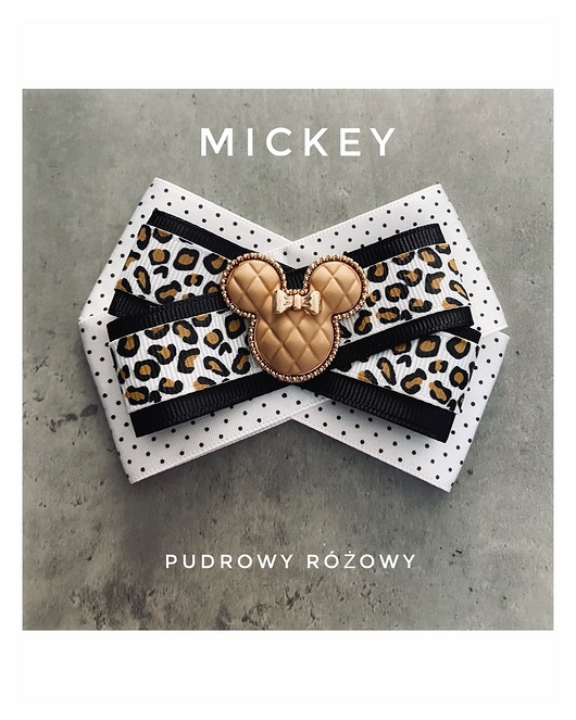 broszki Brosza MICKEY  panterka   Hit! 1szt