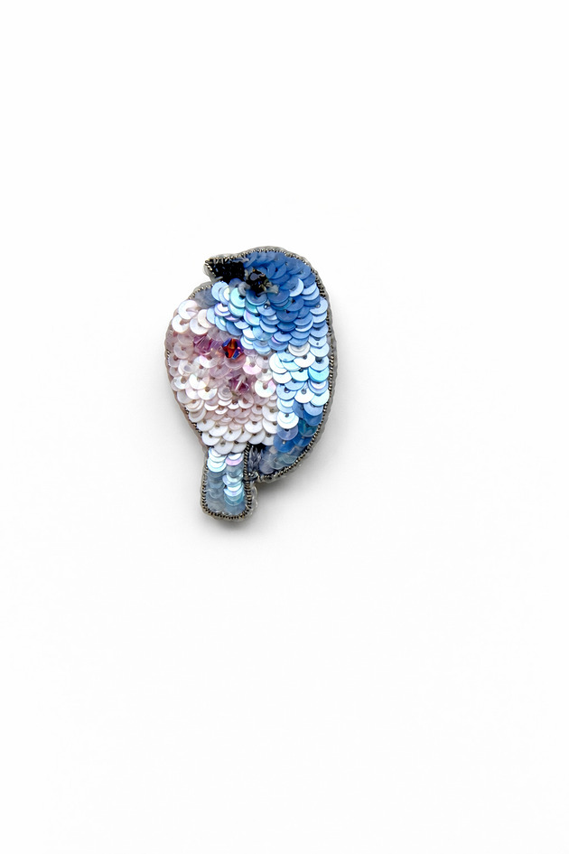 broszki Broszka SYMBOL Ptaszek Crystal