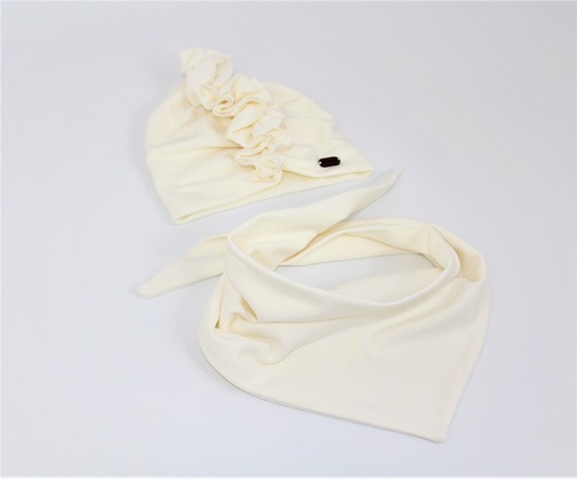 Komplet turban i chusta 20 kolorow Noeli