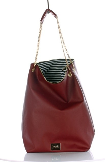 Bag of Secrets Smooth Bordo BagMe by smola