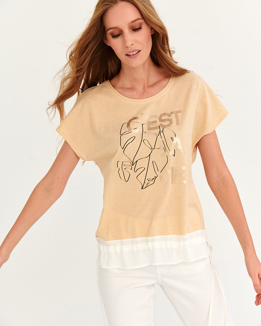 t-shirt damskie Bluzka z nadrukiem