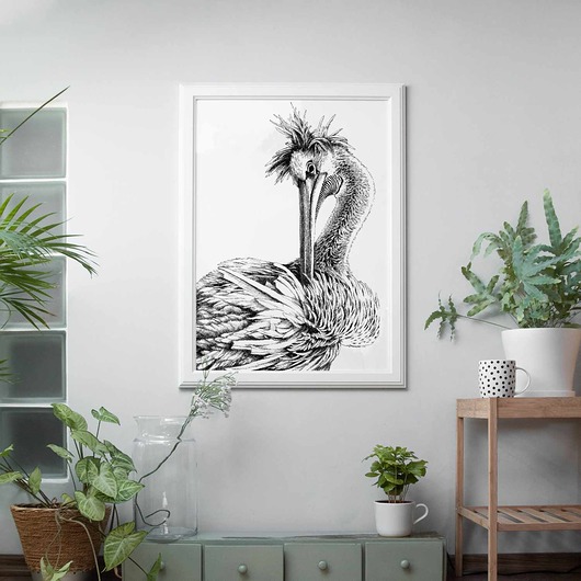 grafiki i ilustracje Pelikan 50x70