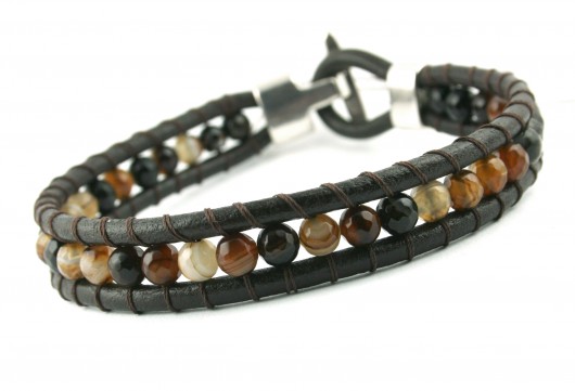 Unisex Snake Wrap: Agat fastowany iwwart