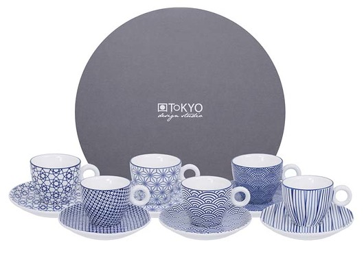 15657 | Zestaw do espresso dla 6 osób. Tokyo Design Studio