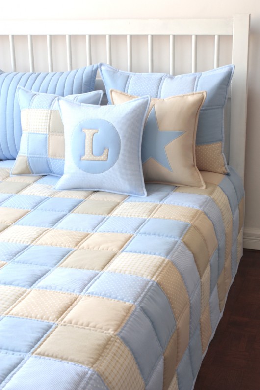 Narzuta patchwork dwustronna |NOBO| 145x215cm patchwork house