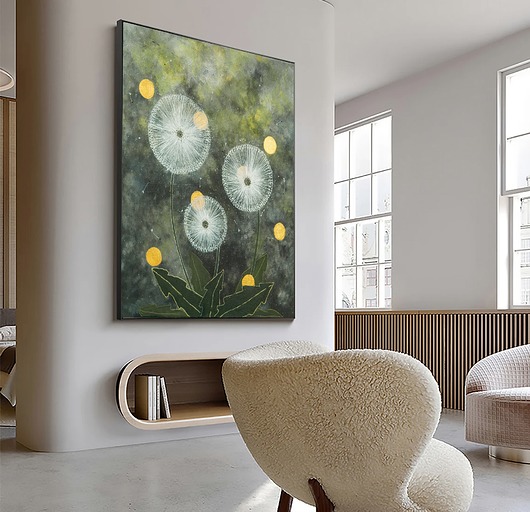 obrazy Sale! Obraz na płótnie 50x60cm. Dmuchawce