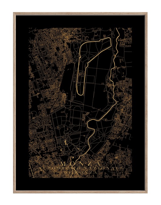 plakaty F1 MONZA  Autodromo  Monza  plakat tor Formuły 1