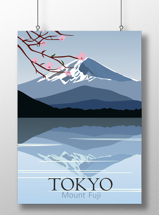 plakaty Plakat  Fuji 3