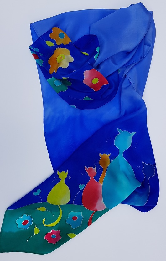 szale damskie Szal koci