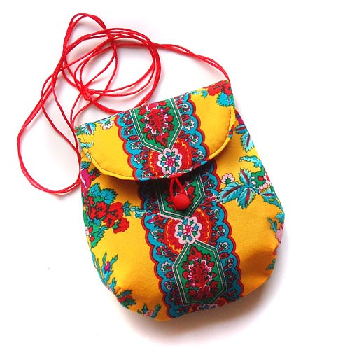 torebka mini - wzornik słoneczny - elfagado