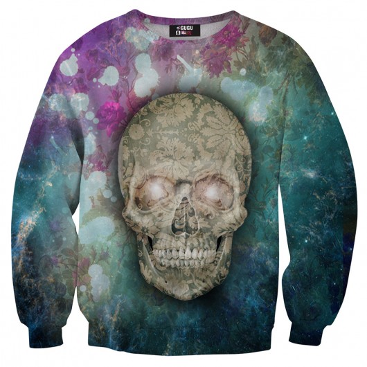 Flower skull sweater Mr Gugu Miss Go