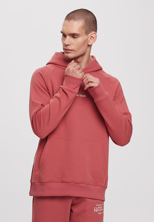 bluzy męskie Bluza hoodie KOLLY Blush męska