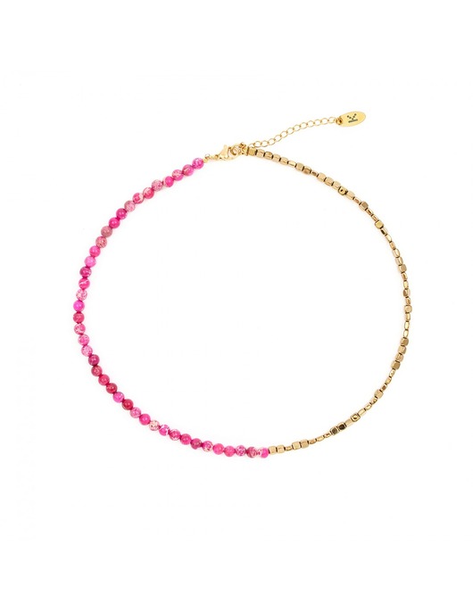 chokery Naszyjnik Pink&Gold