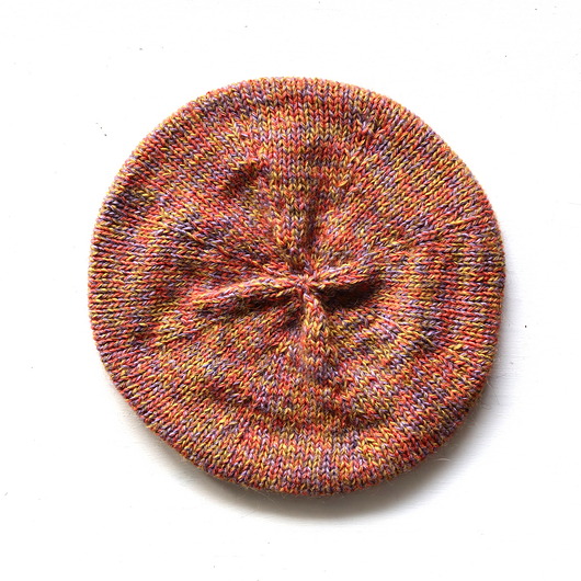 czapki damskie Andzia - beret w stylu francuskim