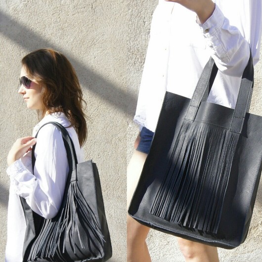 Miss Soft fringe - skóra naturalna KAMILA LIMA bags and more