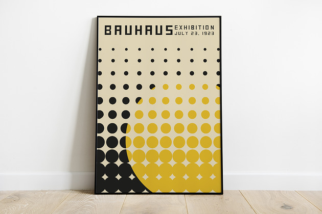 Bauhaus - plakat wystawowy Pas De LArt