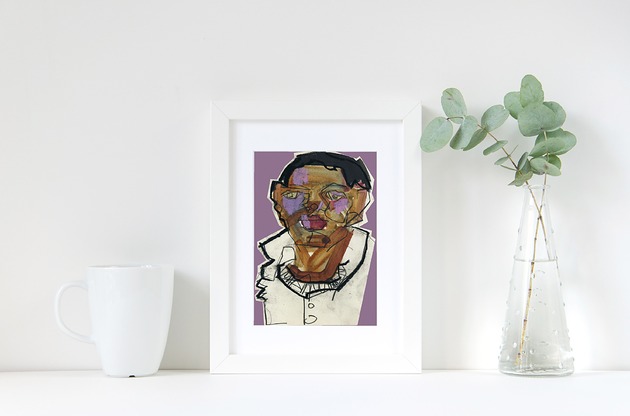 grafiki i ilustracje Plum boy