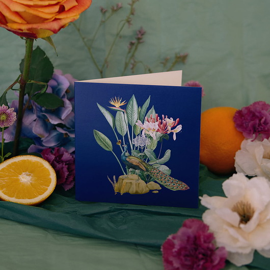 kartki okolicznościowe - wydruki Kartka okolicznościowa "Kobaltowy Sen"