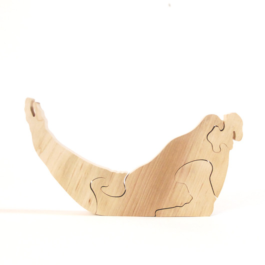 klocki i zabawki drewniane Słoń Morski / Sea Elephant