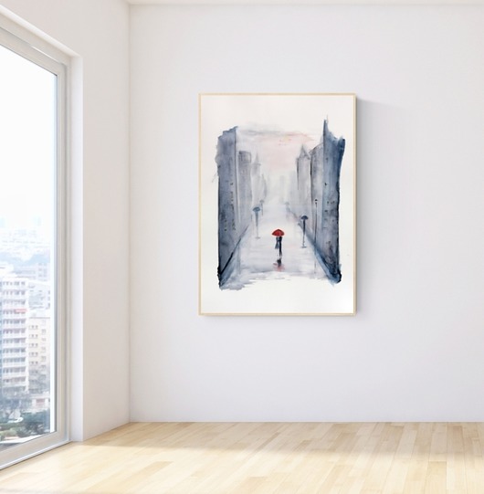 obraz 70 x 100 cm wykonany ręcznie,abstrakcja Krystyna Siwek Art