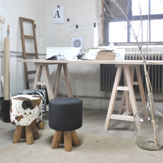 Taboret, stołek skandynawski Daro Meble