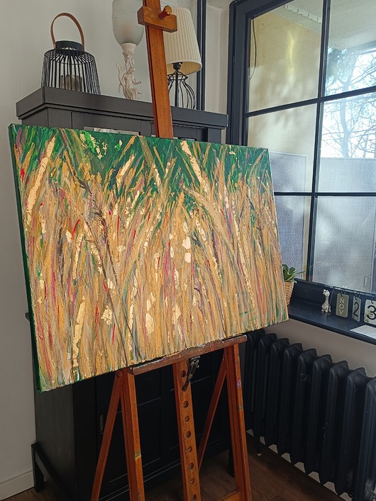 obrazy Obraz na zamówienie kupującego - Wspomnienie lata - 70x100 cm