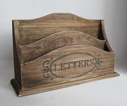 Listownik Letters scarllet art