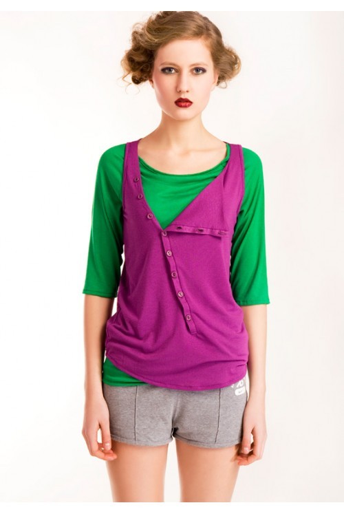 TOP01 rozm. 38, fioletowy Lanti