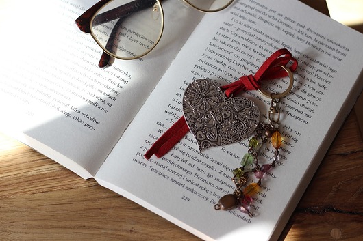 Brelok do kluczy boho heart  Little Wood Bunny