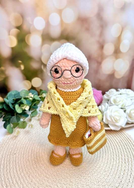 misie i maskotki Babcia 3w1