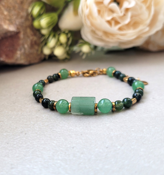 bransoletki z kamieni naturalnych OBFITOŚĆ i zwalczająca stres