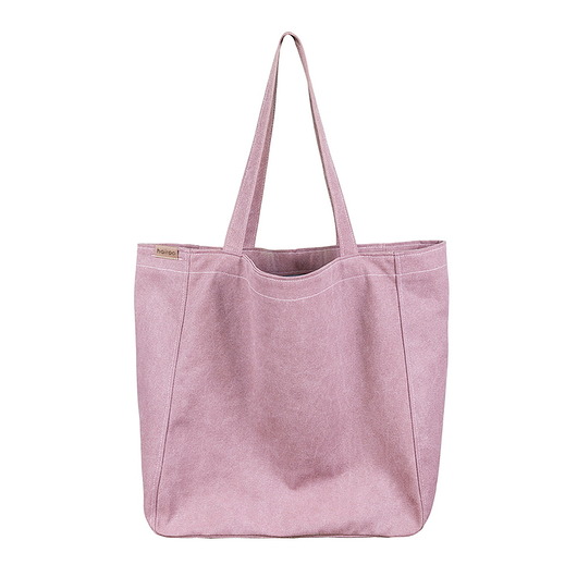 Lazy bag torba różowa na zamek / vegan / eco hairoo