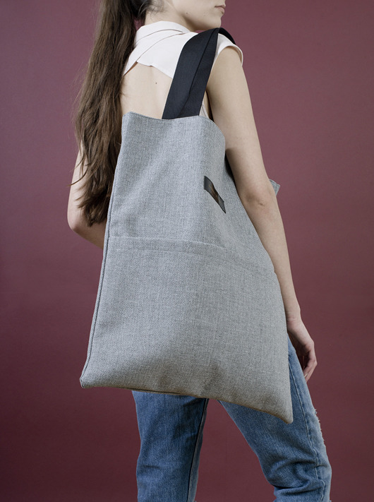 Nordic Bag z czarnymi szelkami PROUDLY DESIGNED