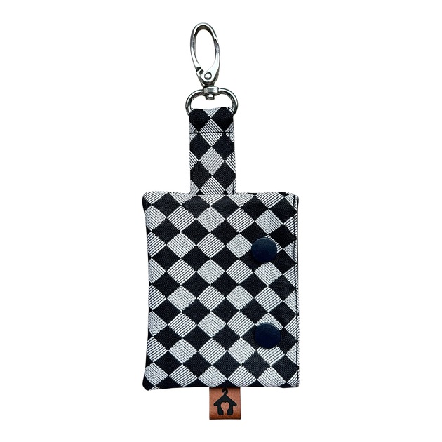 dla zwierząt różne Etui, dozownik na woreczki na psie odchody, kupoworki Czarno-biały