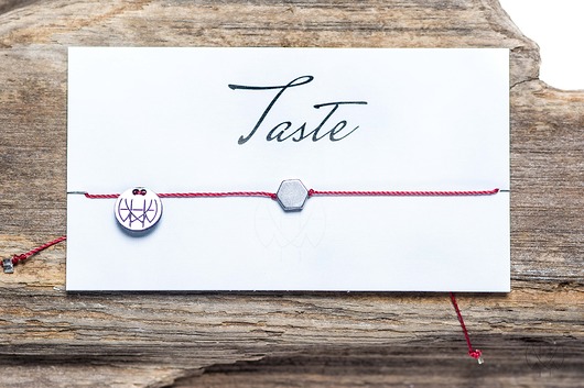 WHW Taste Hex On Red String w hand works