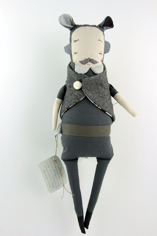 Pan Rudi - lalka / przytulanka hand made Mimi Monster