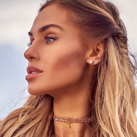 chokery Choker potrójny Tropic Beige