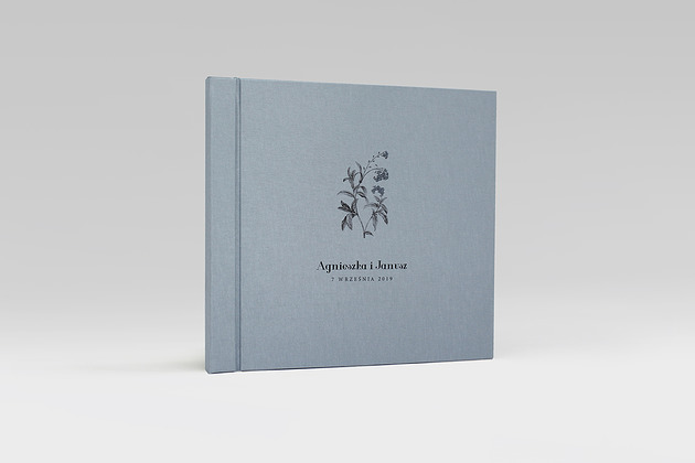 album klasyczny KWIAT / niezapominajka papier LAB