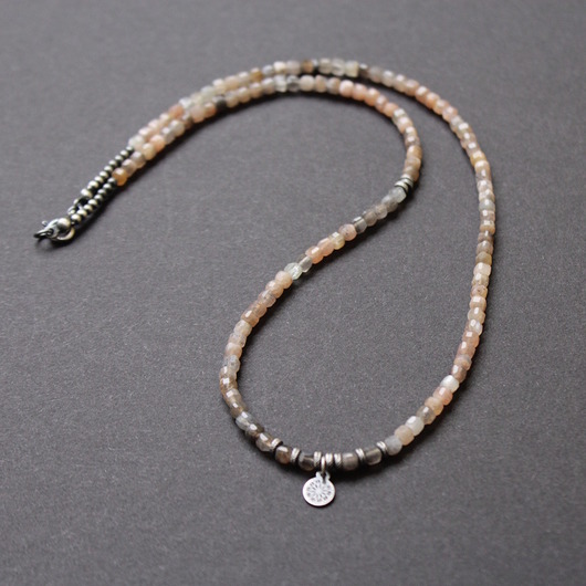 srebrne naszyjniki Słoneczny naszyjnik