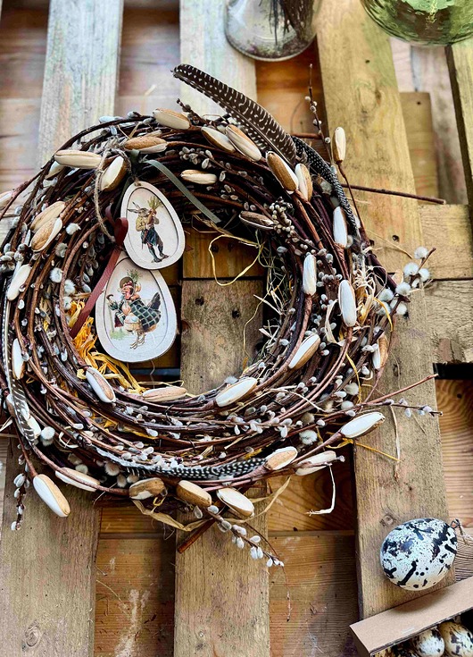 wianki wielkanocne Wianek Kurka Rurka