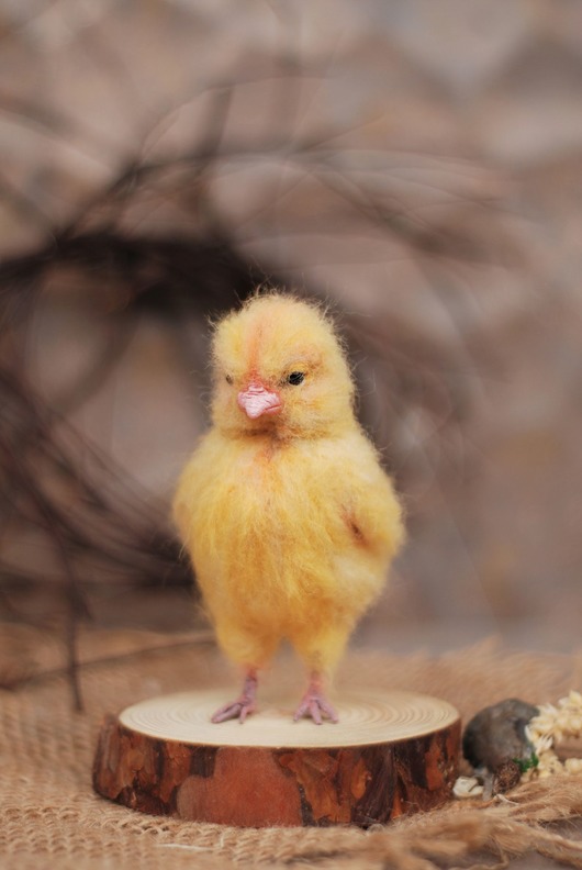 Wielkanoc - inne Kurczaczek  Stojący