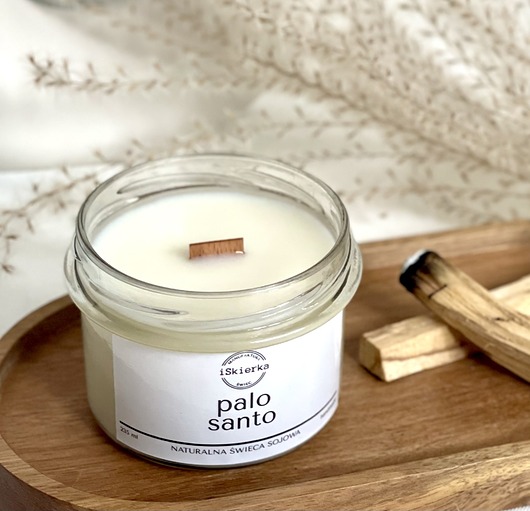 świece zapachowe PALO SANTO  świeca sojowa 235 ml