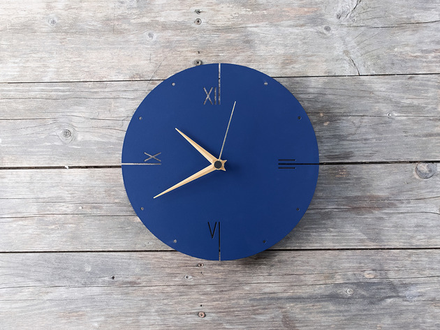 zegar ścienny SIMPLE CUTS 25cm _ oh!CLOCK Wystrój Zwierza