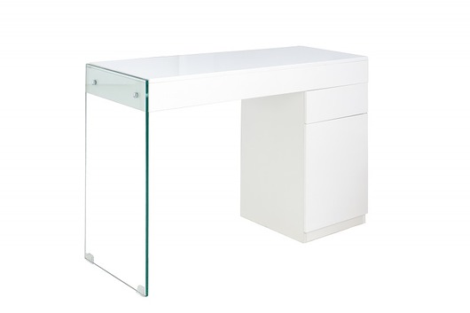 Biurko konsola Exeon biała płyta MDF 120cm Home Design
