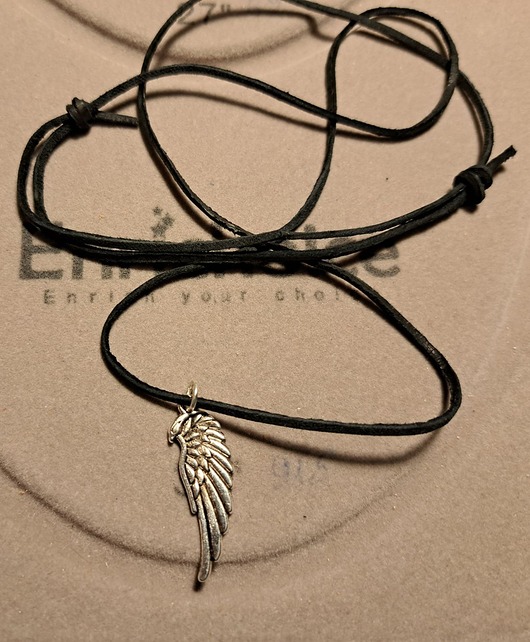 biżuteria męska Opiekuńcze skrzydło anioła.Zamówienie dla p. Roberta # 12813573