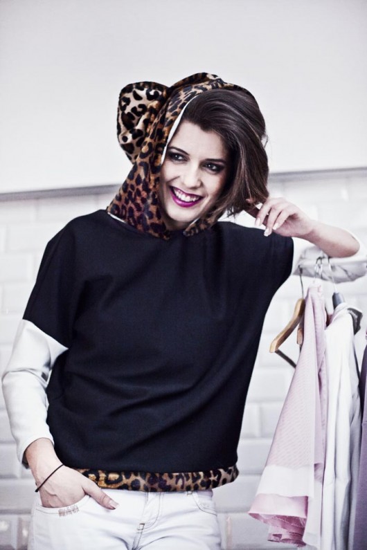Bluza kaptur panterka  Benni